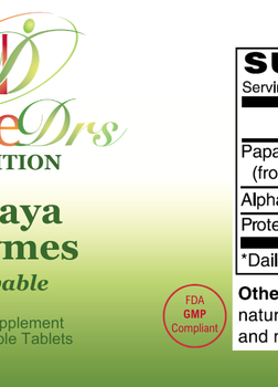 Papaya Enzymes Chewable
