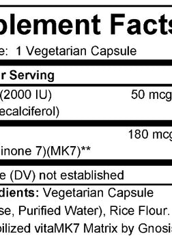 Vitamin D3 & K2