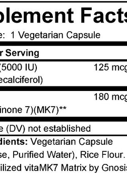 Vitamin D3 & K2 Plus