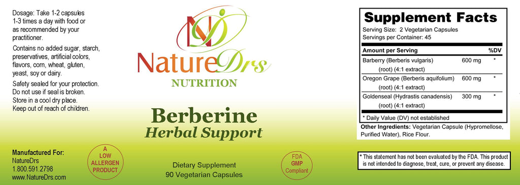 Berberine Herbal Support